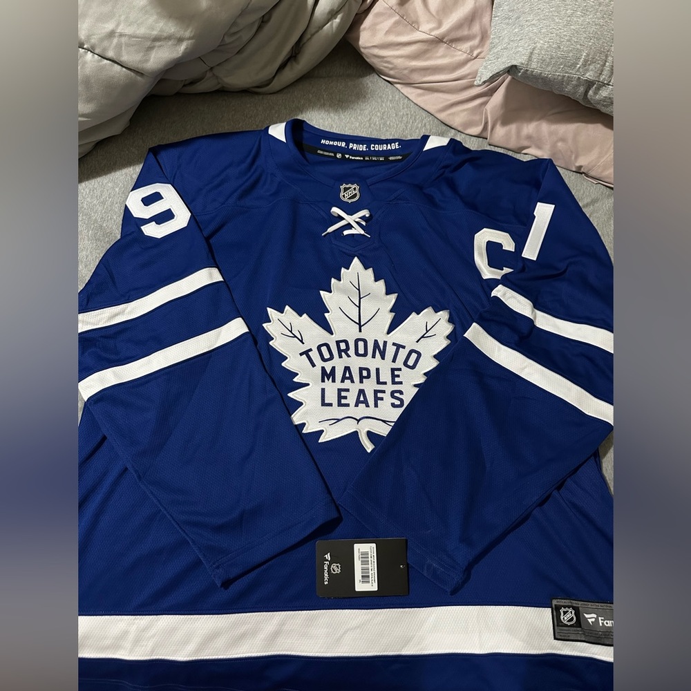 Toronto Maple Leafs Blue Hockey Jersey